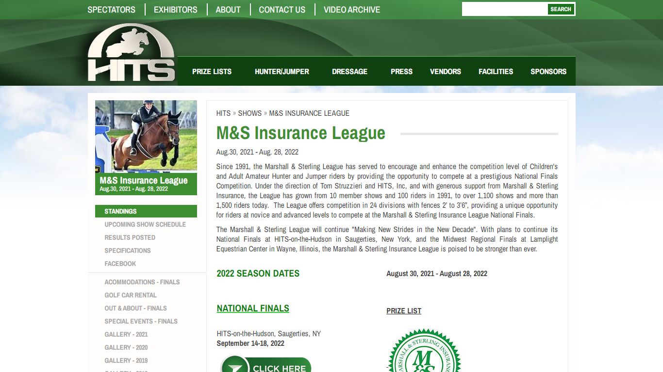 M&S Insurance League :: HITS